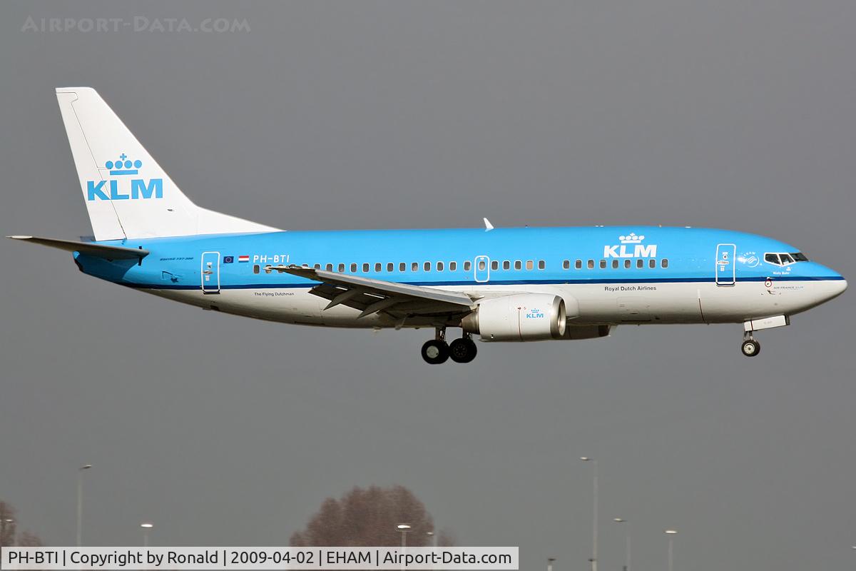 PH-BTI, 1997 Boeing 737-306 C/N 28720, at spl