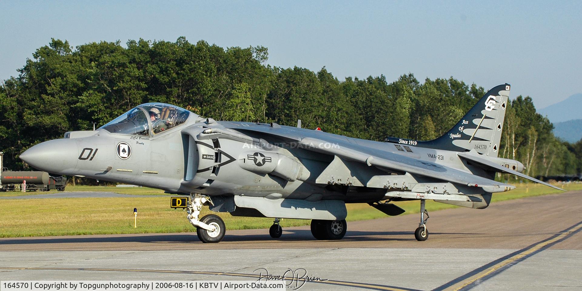 164570, McDonnell Douglas AV-8B+ Harrier II C/N 255, XO Bird