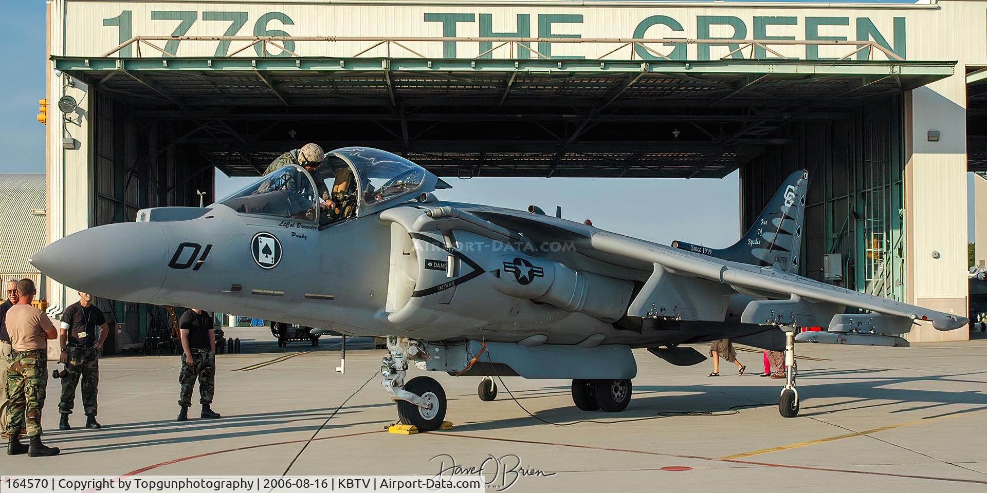 164570, McDonnell Douglas AV-8B+ Harrier II C/N 255, VMA-231 XO