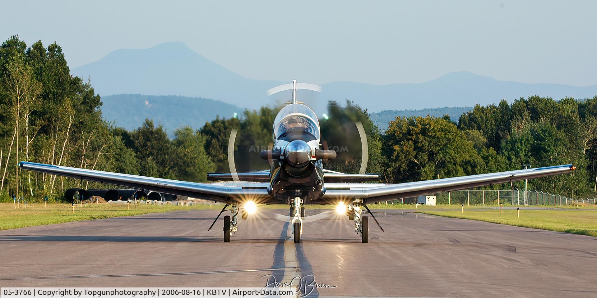 05-3766, 2005 Raytheon T-6A Texan II C/N PT-318, 33rd FTS