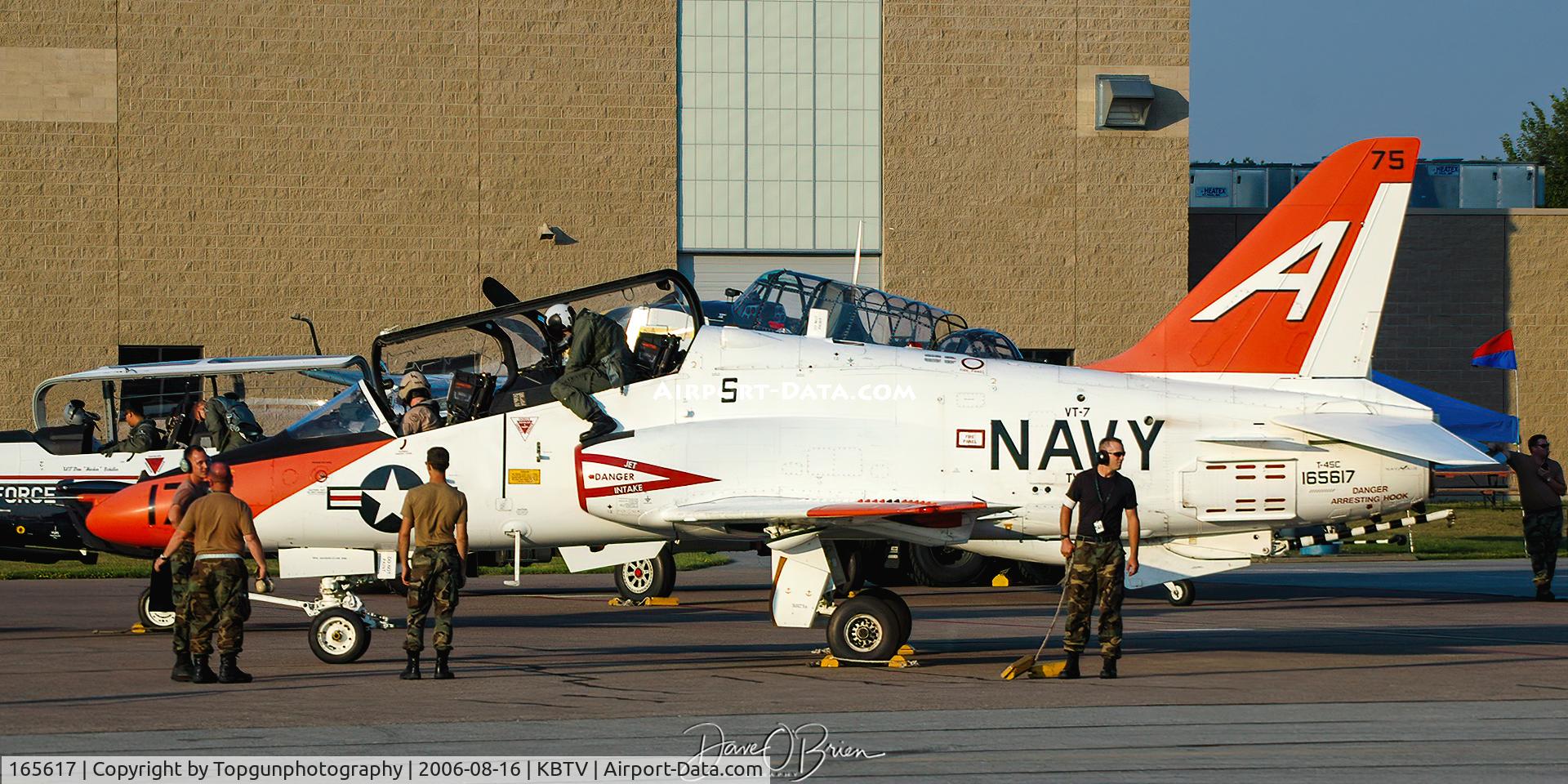 165617, McDonnell Douglas T-45C Goshawk C/N C075, Navy Trainer from VT-7 out of NAS Meridian MS