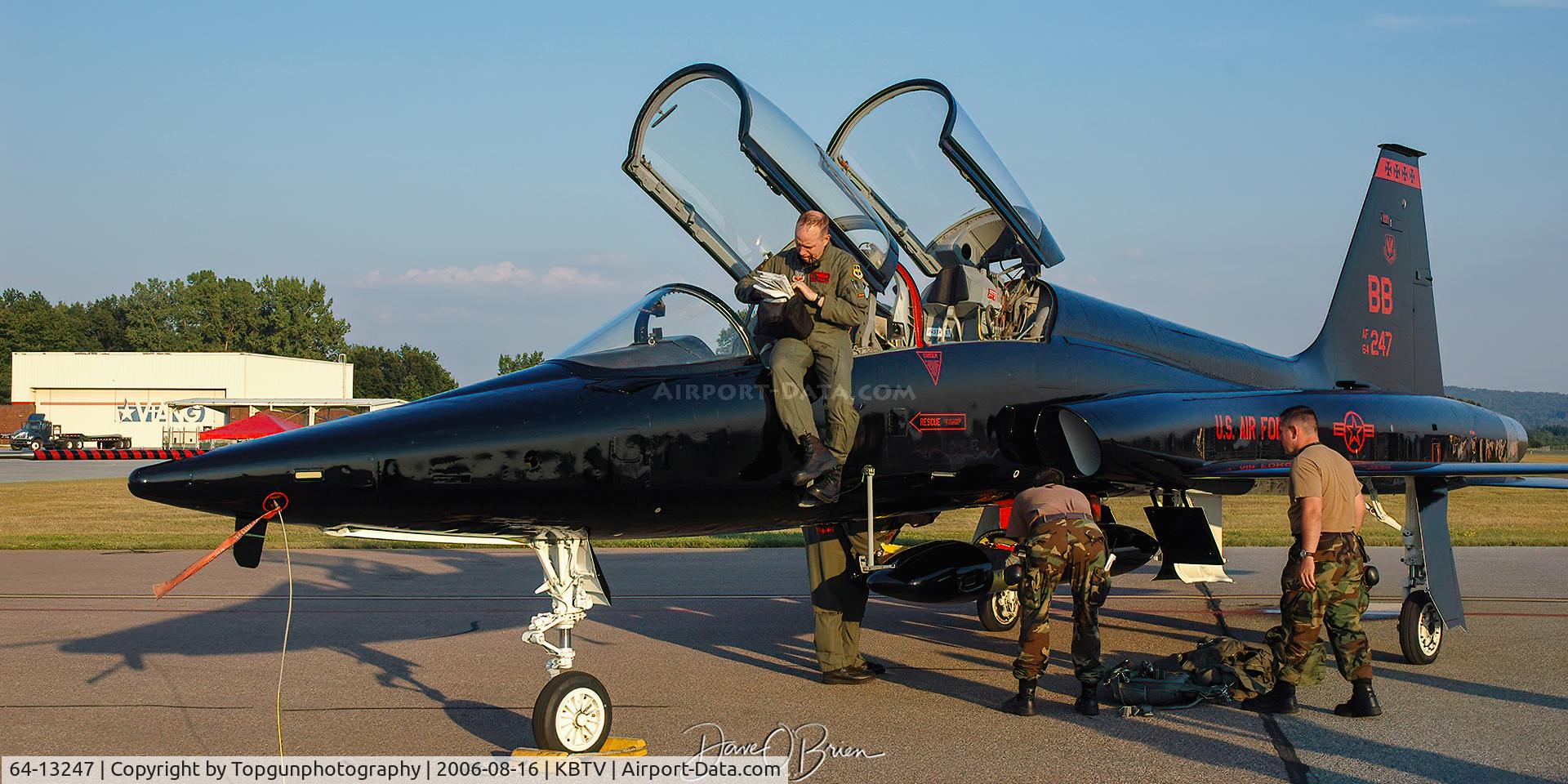 64-13247, 1964 Northrop T-38A Talon C/N N.5676, Shutdown and put away