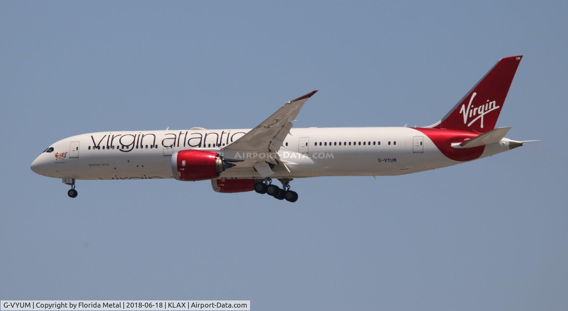 G-VYUM, 2015 Boeing 787-9 Dreamliner Dreamliner C/N 37970, Virgin 789 zx
