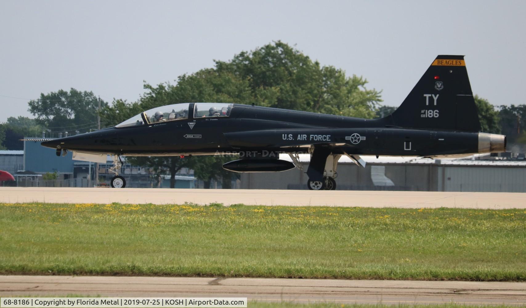 68-8186, 1968 Northrop T-38A Talon C/N T.6191, USAF T-38 zx