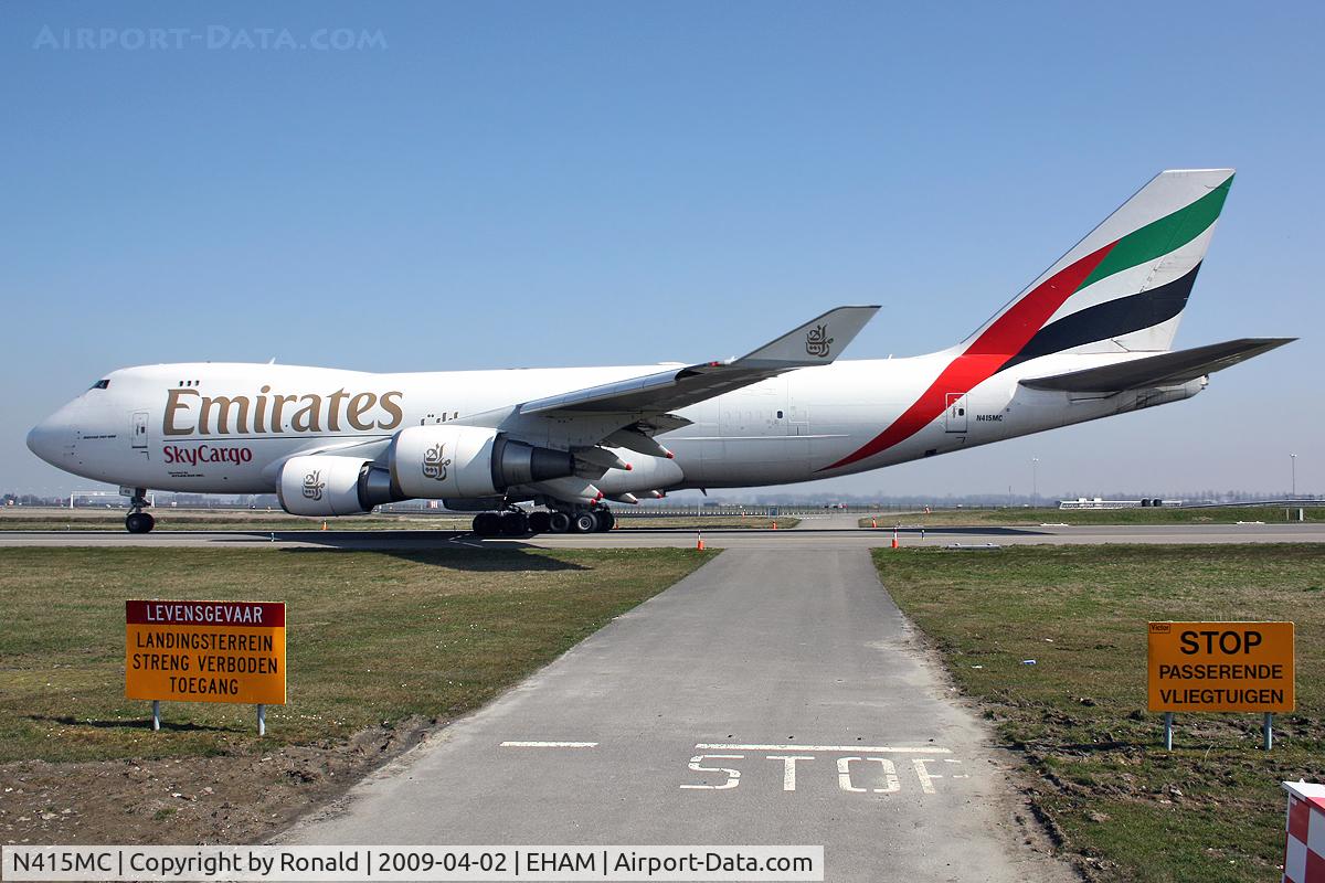 N415MC, 2002 Boeing 747-47UF C/N 32837, at spl
