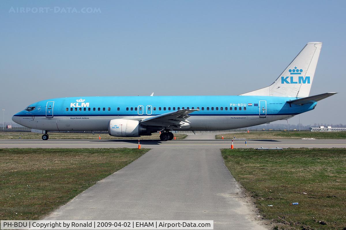 PH-BDU, 1990 Boeing 737-406 C/N 24857, at spl