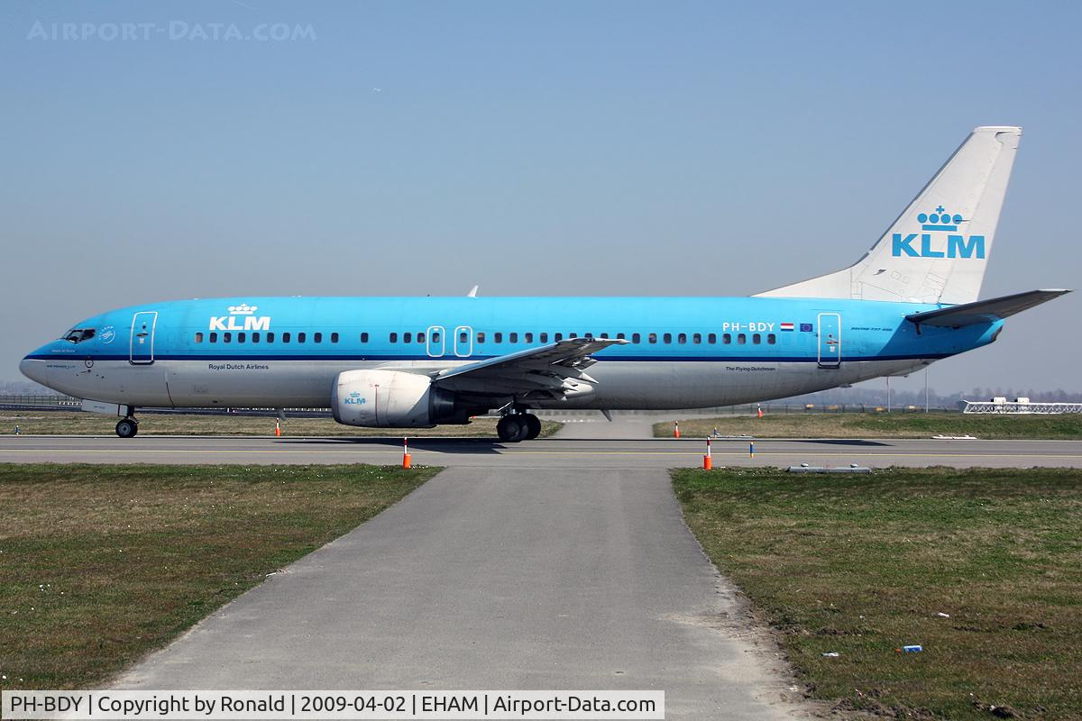 PH-BDY, 1990 Boeing 737-406 C/N 24959, at spl