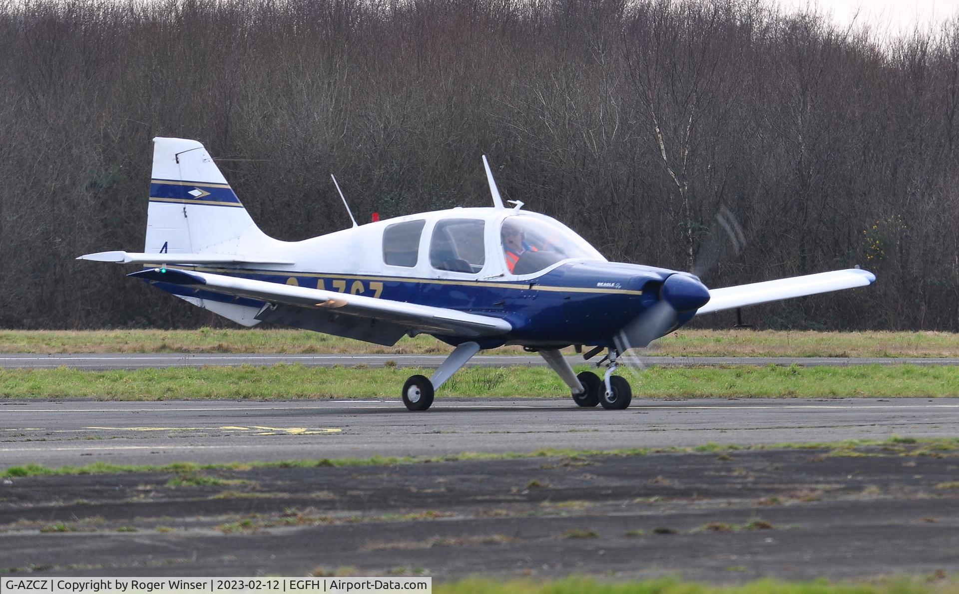 G-AZCZ, 1970 Beagle B-121 Pup Series 2 (Pup 150) C/N B121-167, Visiting Beagle Pup arriving from St Athan Airfield.