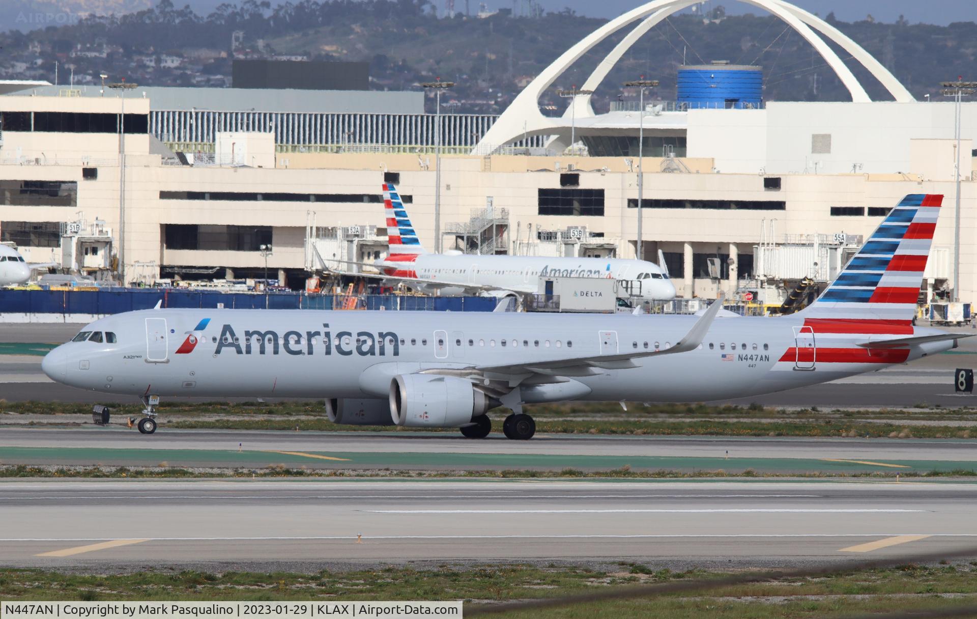 N447AN, 2022 Airbus A321-253NX C/N 10705, Airbus A321-253NX
