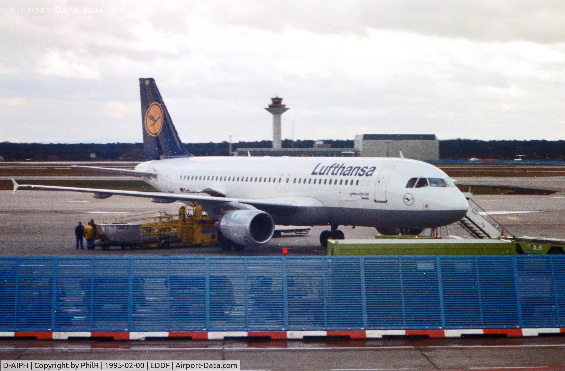D-AIPH, 1989 Airbus A320-211 C/N 0086, D-AIPH 1989 A320-200 Lufthansa FRA