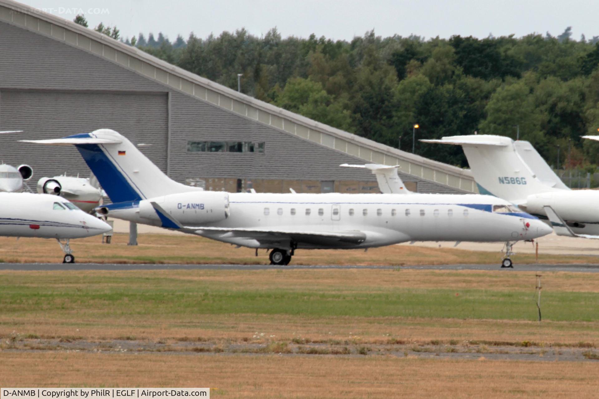 D-ANMB, 2015 Bombardier BD-700-1A10 Global 6000 C/N 9723, D-ANMB 2015 Bombardier Global 6000 FAB