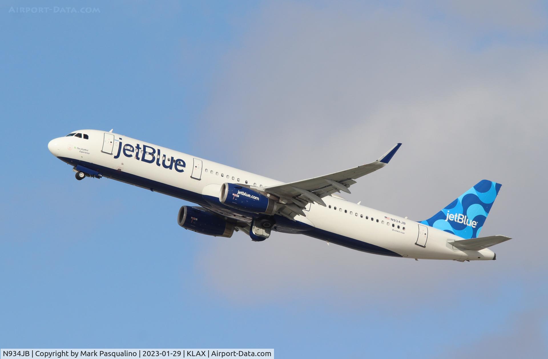 N934JB, 2014 Airbus A321-231 C/N 6130, Airbus A321-231