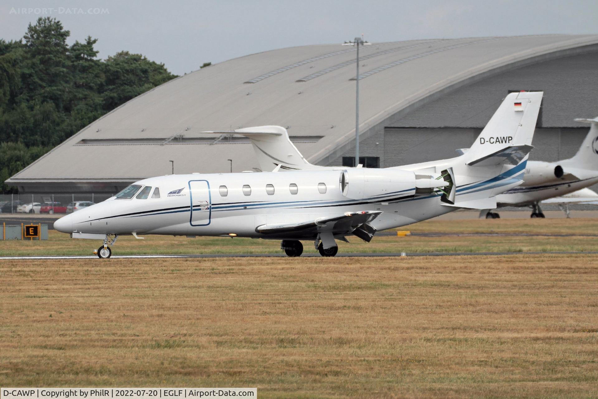 D-CAWP, 2021 Cessna 560XL Citation XLS+ C/N 5606304, D-CAWP 2021 Cessna 560XL Citation XLS+ Farnborough