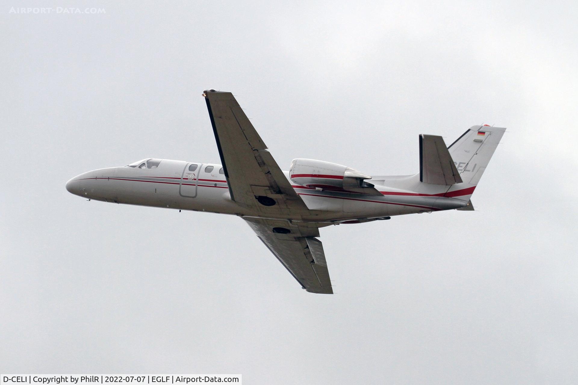 D-CELI, 2002 Cessna 550 Citation Bravo C/N 550-0998, D-CELI 2002 Cessna 550 Citation Bravo Farnborough