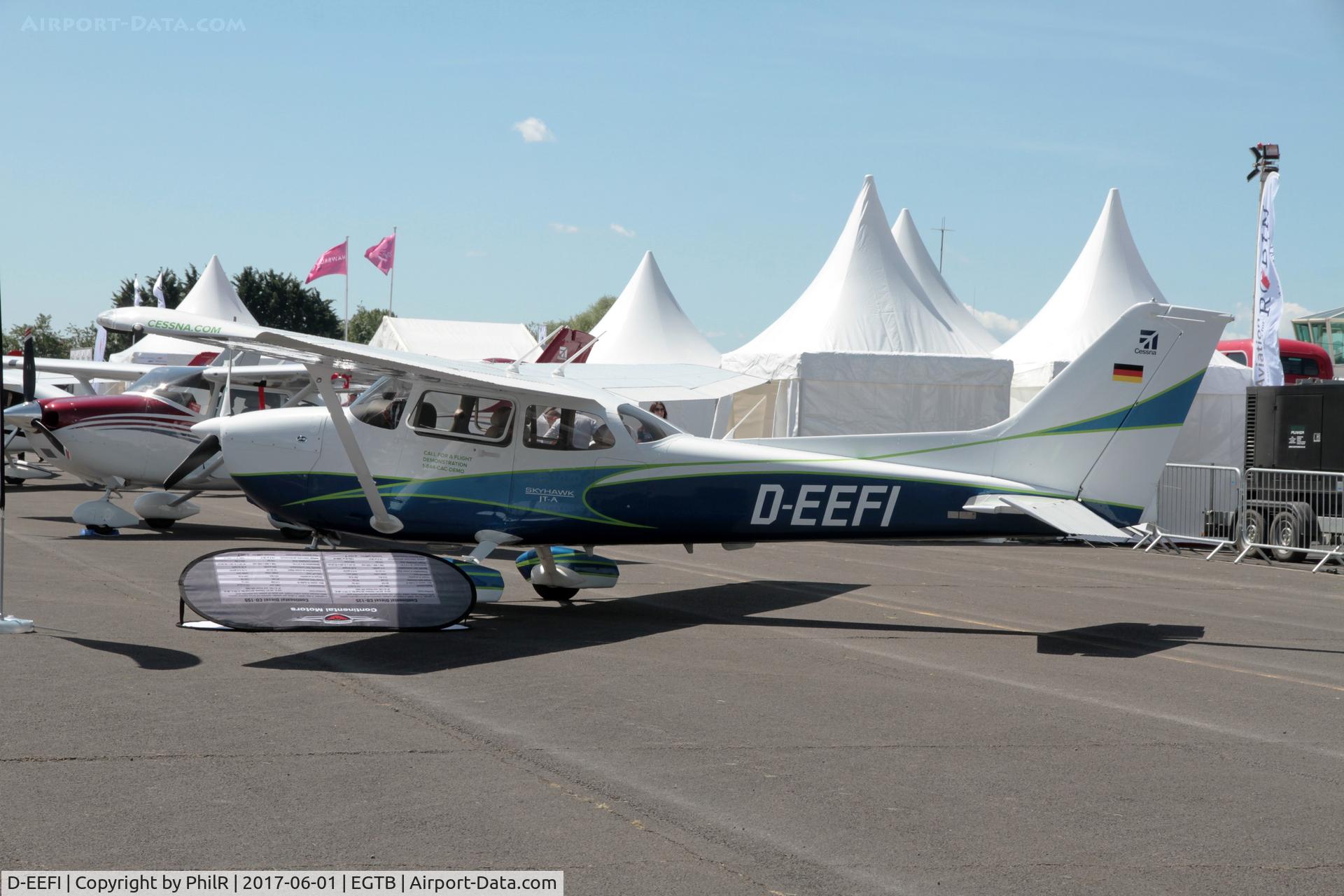 D-EEFI, 2014 Cessna 172S Turbo Skyhawk JT-A C/N 172S11368, D-EEFI 2014 Cessna 172S Turbo Skyhawk JT-A Air Expo Booker