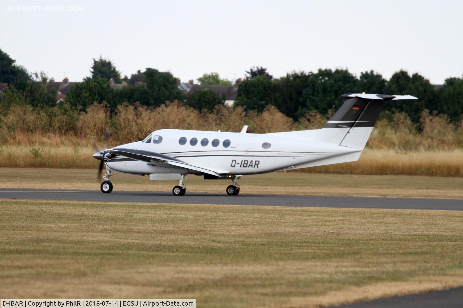 D-IBAR, 1986 Beech B200 Super King Air King Air C/N BB-1280, D-IBAR 1987 Beech B200 Super King Air Flying Legends Duxford