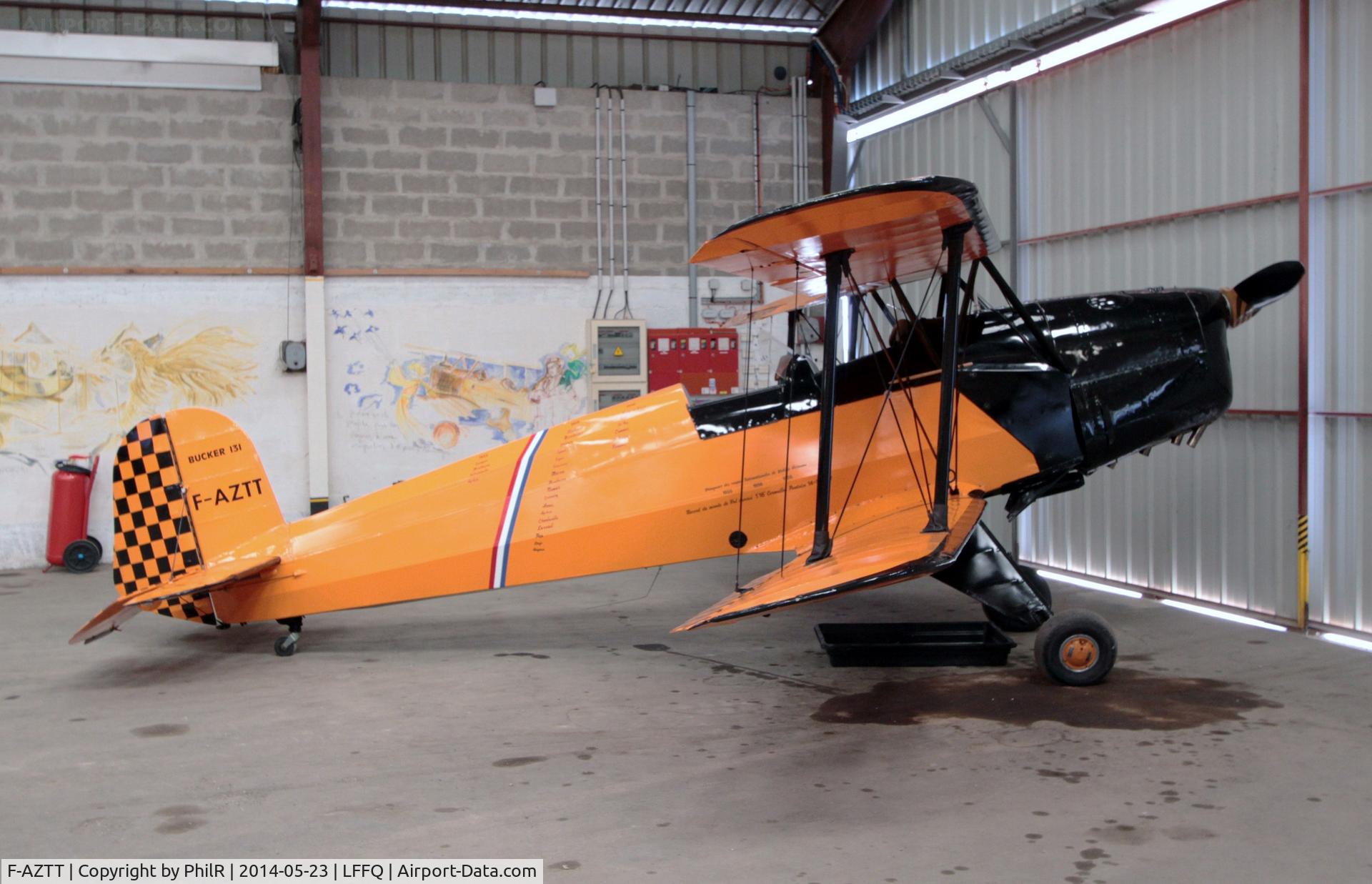F-AZTT, CASA 1-131E Jungmann C/N 2241, F-AZTT CASA 1-131E Jungmann Amicale Jean Baptiste Salis Cerny