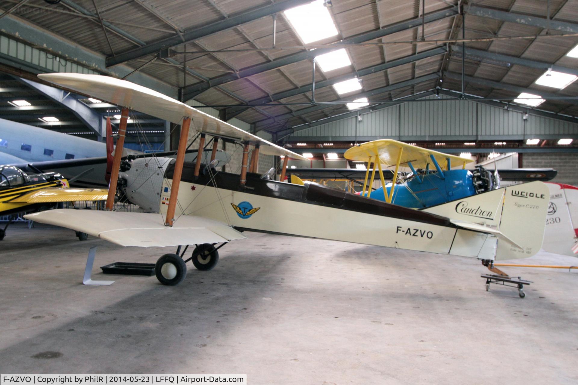 F-AZVO, 1932 Caudron C.270 Luciole C/N 6607/32, F-AZVO 1932 Caudron C270 Luciole Amicale Jean Baptiste Salis Cerny