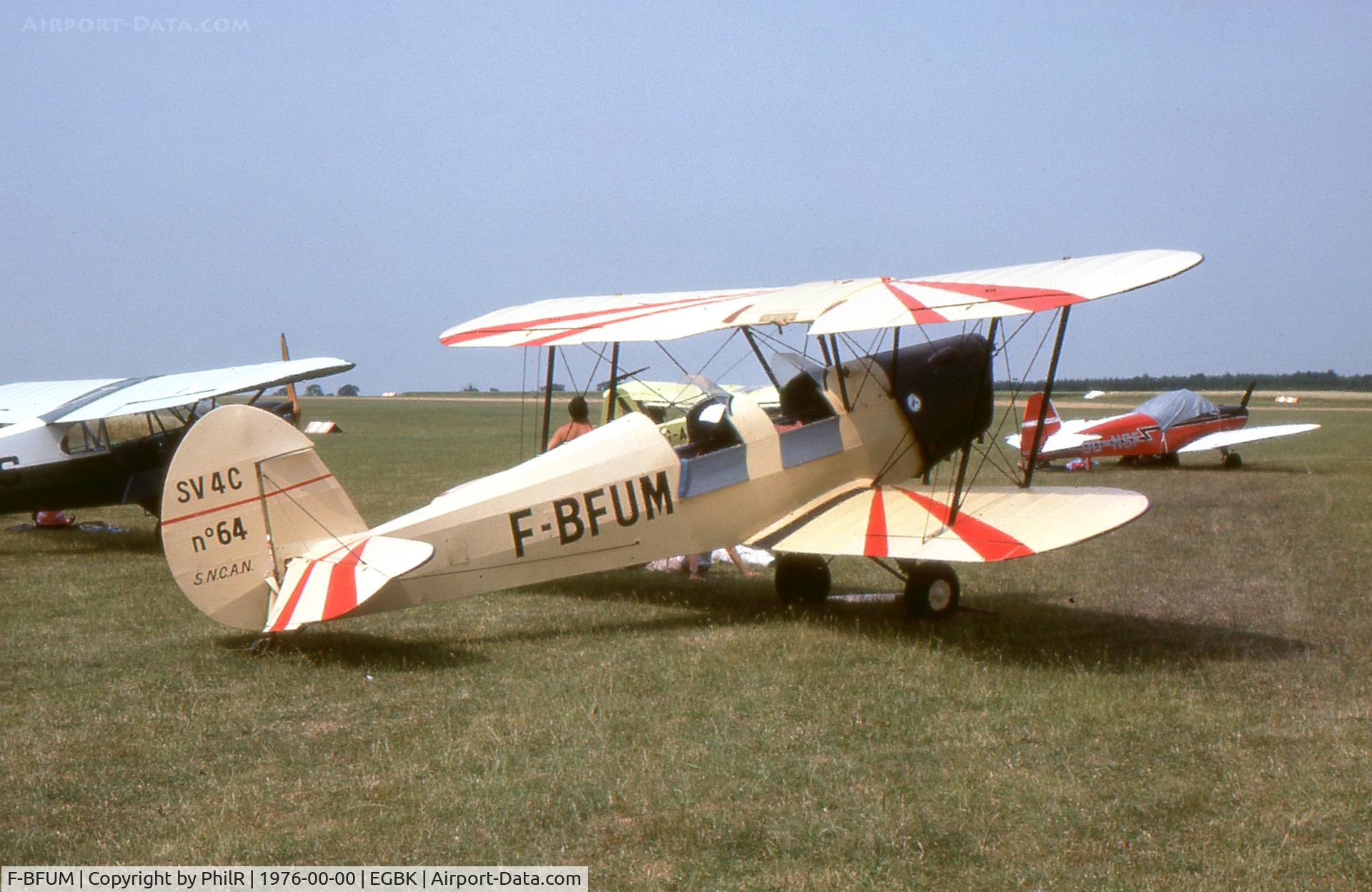 F-BFUM, 1946 Nord Stampe SV-4C C/N 64, F-BFUM 1946 Nord Stampe SV-4C Sywell