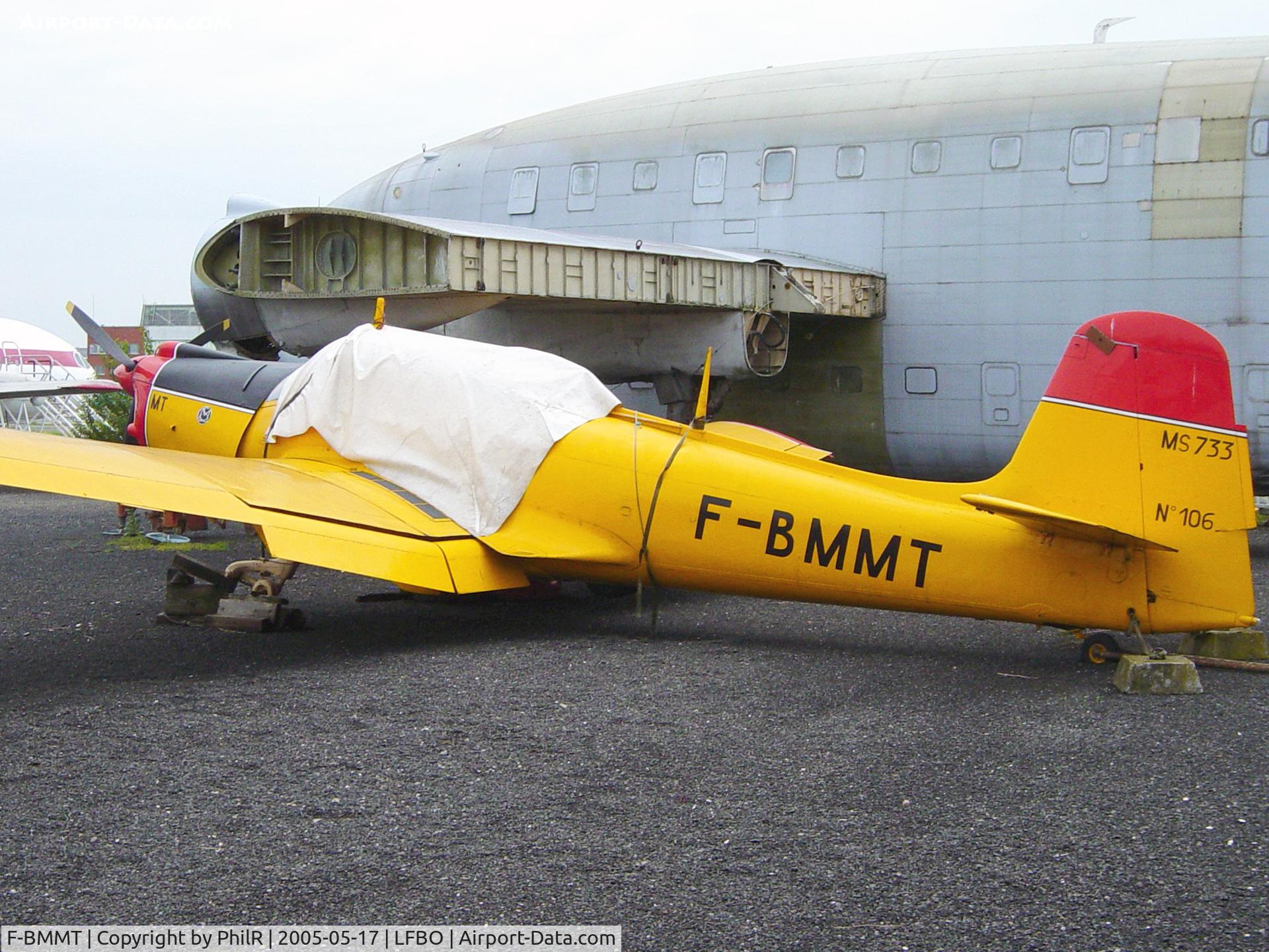 F-BMMT, Morane-Saulnier MS-733 Alcyon C/N 106, F-BMMT MS733 Alcyon TLS
