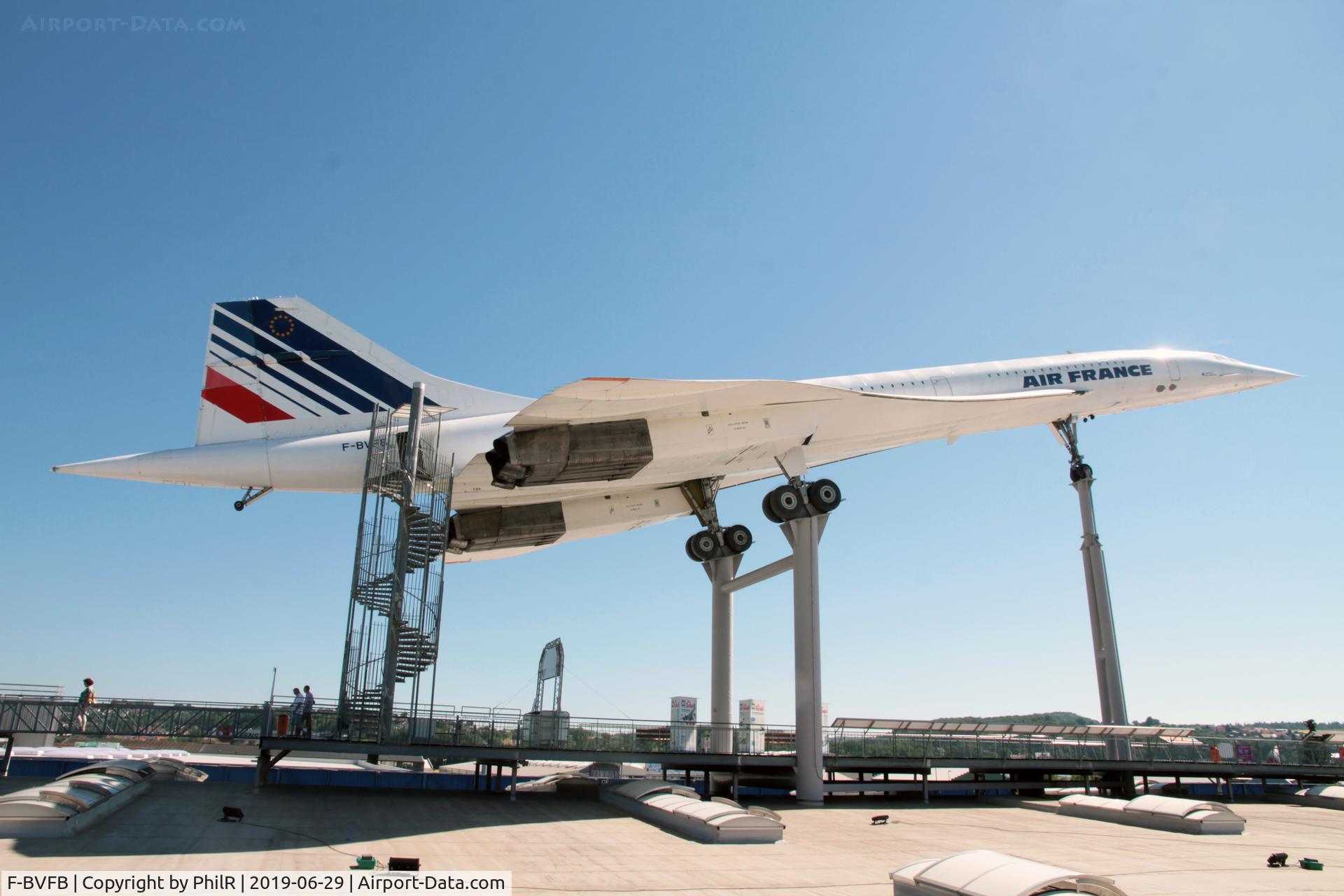 F-BVFB, 1976 Aerospatiale-BAC Concorde 101 C/N 207, F-BVFB 1976 Aerospatiale BAC Concorde 1-101 Air France Sinsheim