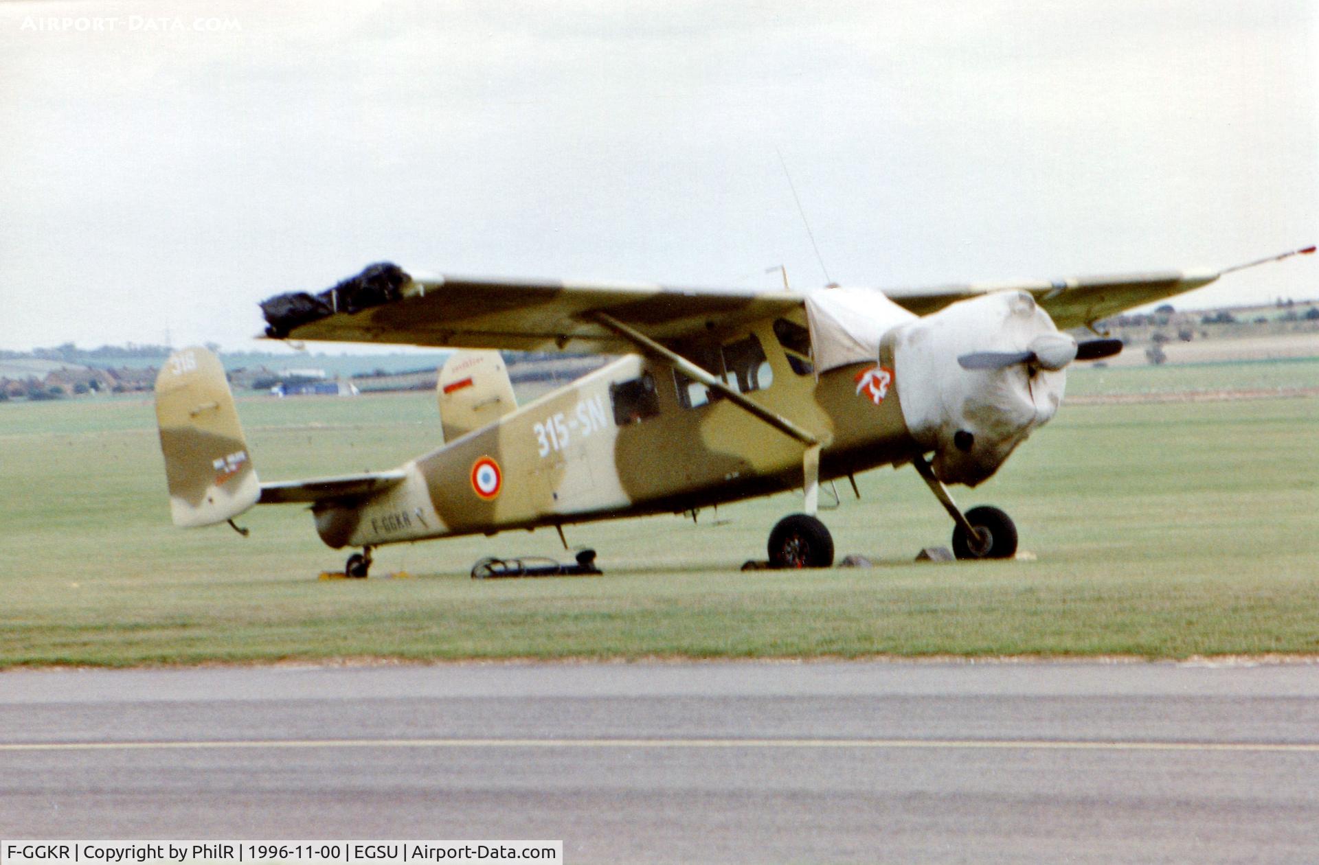 F-GGKR, Max Holste MH-1521M Broussard C/N 375, F-GGKR Max Holste MH1521M Broussard AdeL Duxford