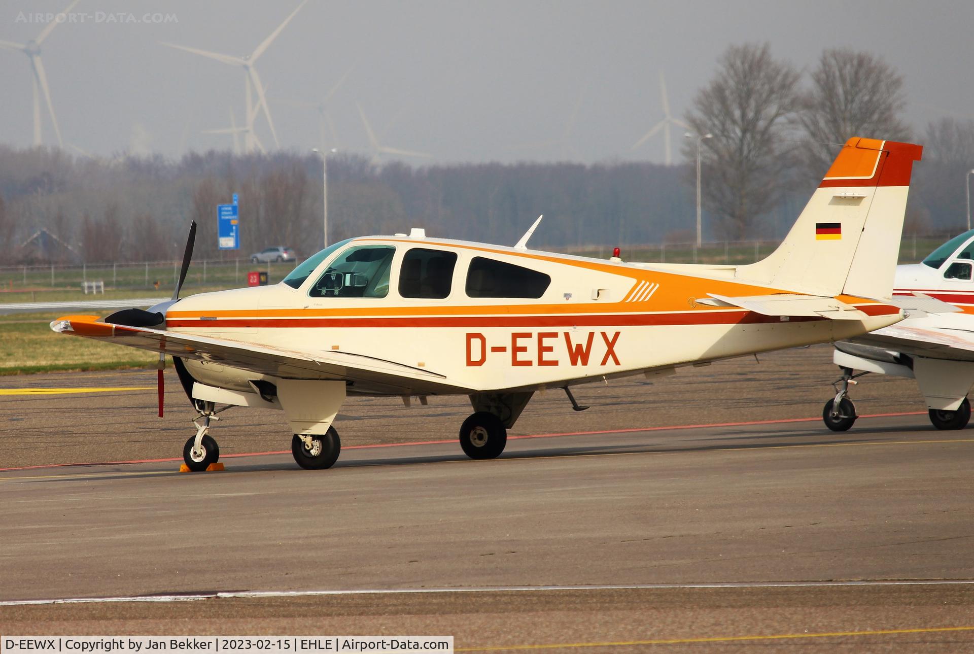 D-EEWX, 1983 Beech F33A Bonanza Bonanza C/N CE-947, Lelystad Airport