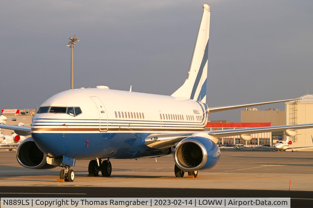 N889LS, Boeing 737-73T(BBJ) C/N 29054, Las Vegas Sands Corporation Boeing 737-73T(BBJ)