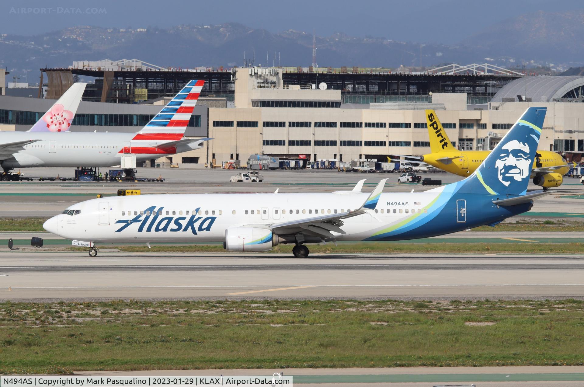 N494AS, 2016 Boeing 737-990/ER C/N 41729, Boeing 737-990/ER