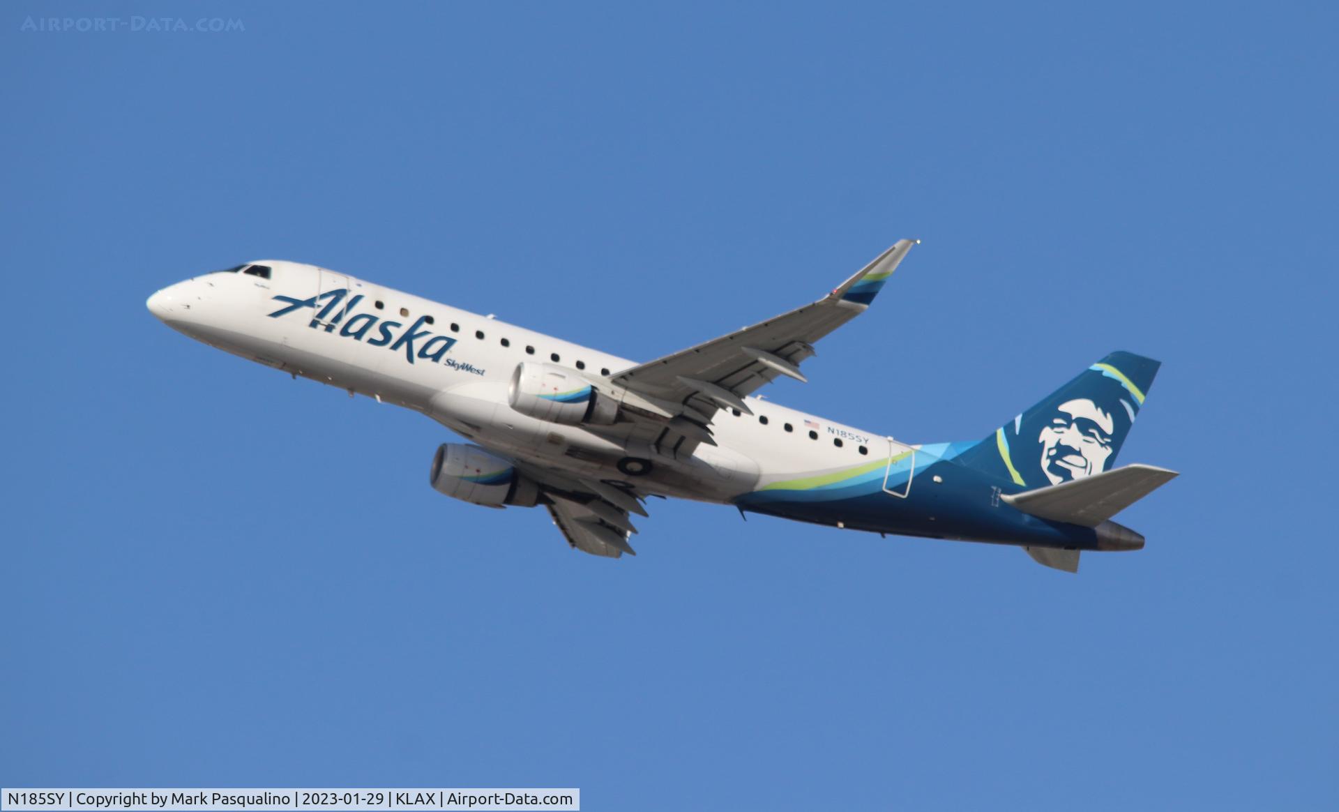 N185SY, 2016 Embraer 175LR (ERJ-170-200LR) C/N 17000600, ERJ-170-200LR