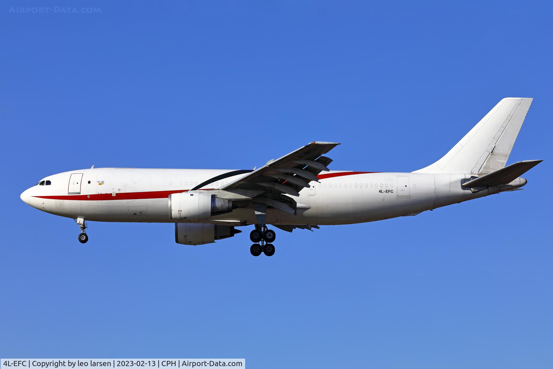 4L-EFC, 1982 Airbus A300B4-203 C/N 210, Copenhagen 13.2.2023 Easy Charter