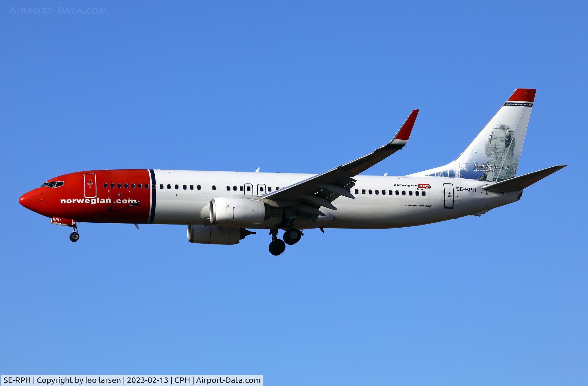 SE-RPH, 2016 Boeing 737-8JP C/N 42079, Copenhagen 13.2.2023
