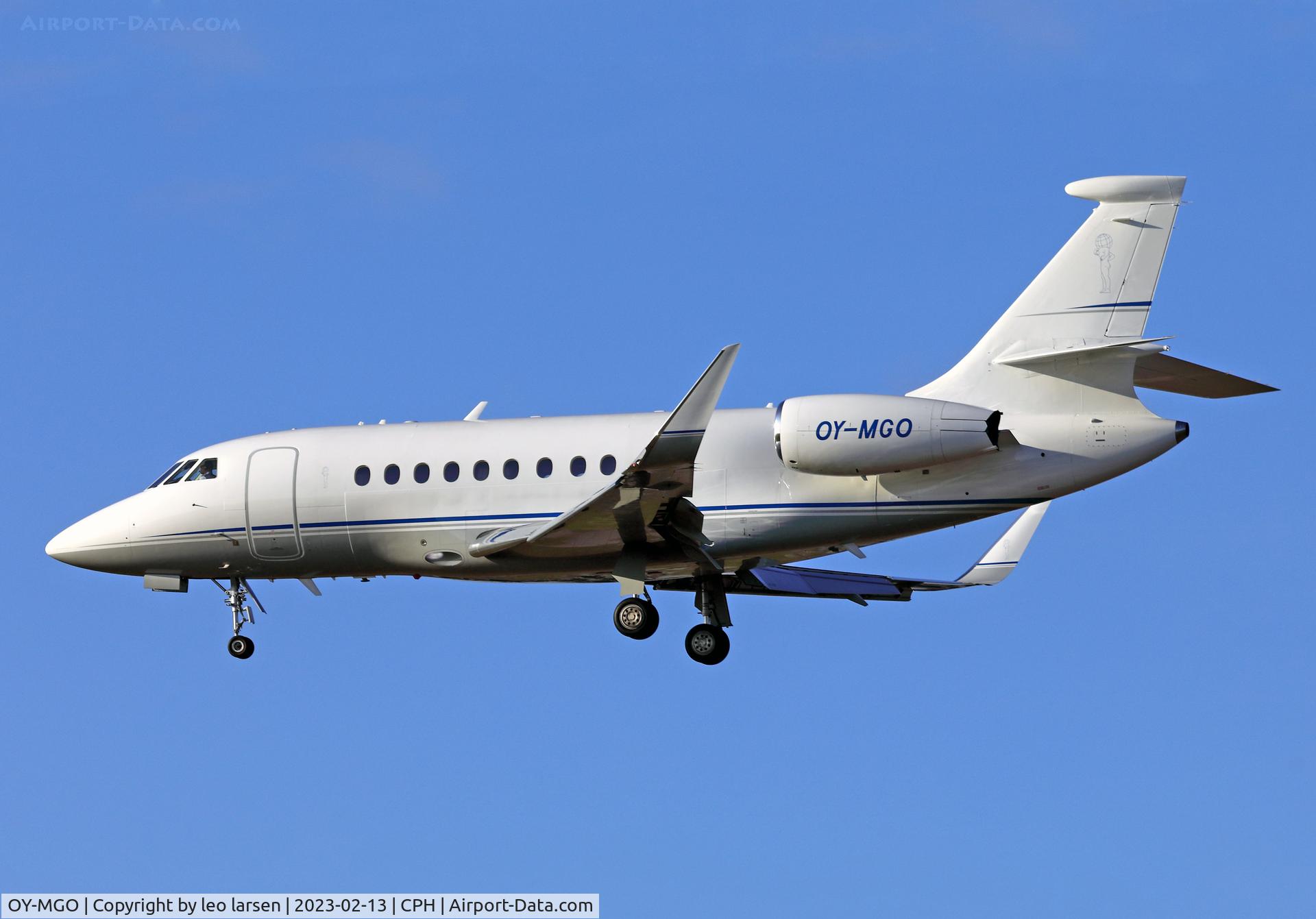 OY-MGO, 2022 Dassault Falcon 2000S C/N 394, Copenhagen 13.2.2023