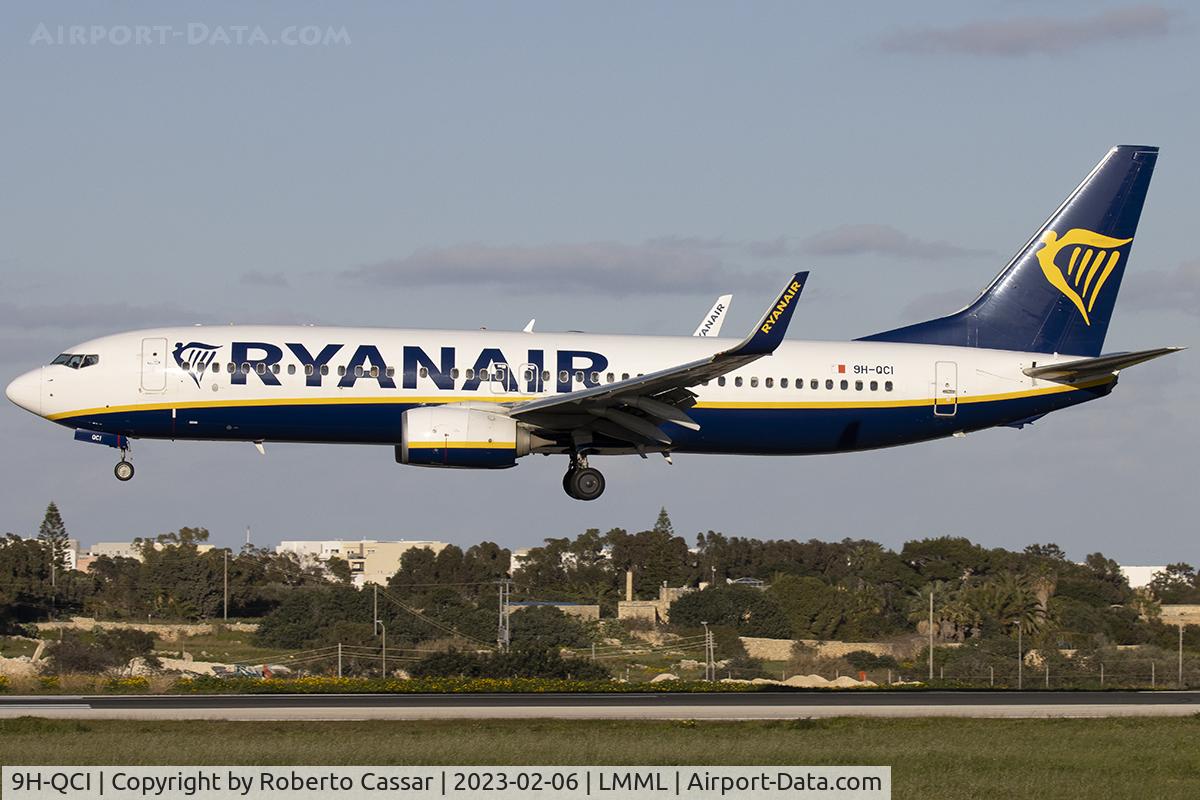 9H-QCI, 2016 Boeing 737-8AS C/N 44726, Runway 31