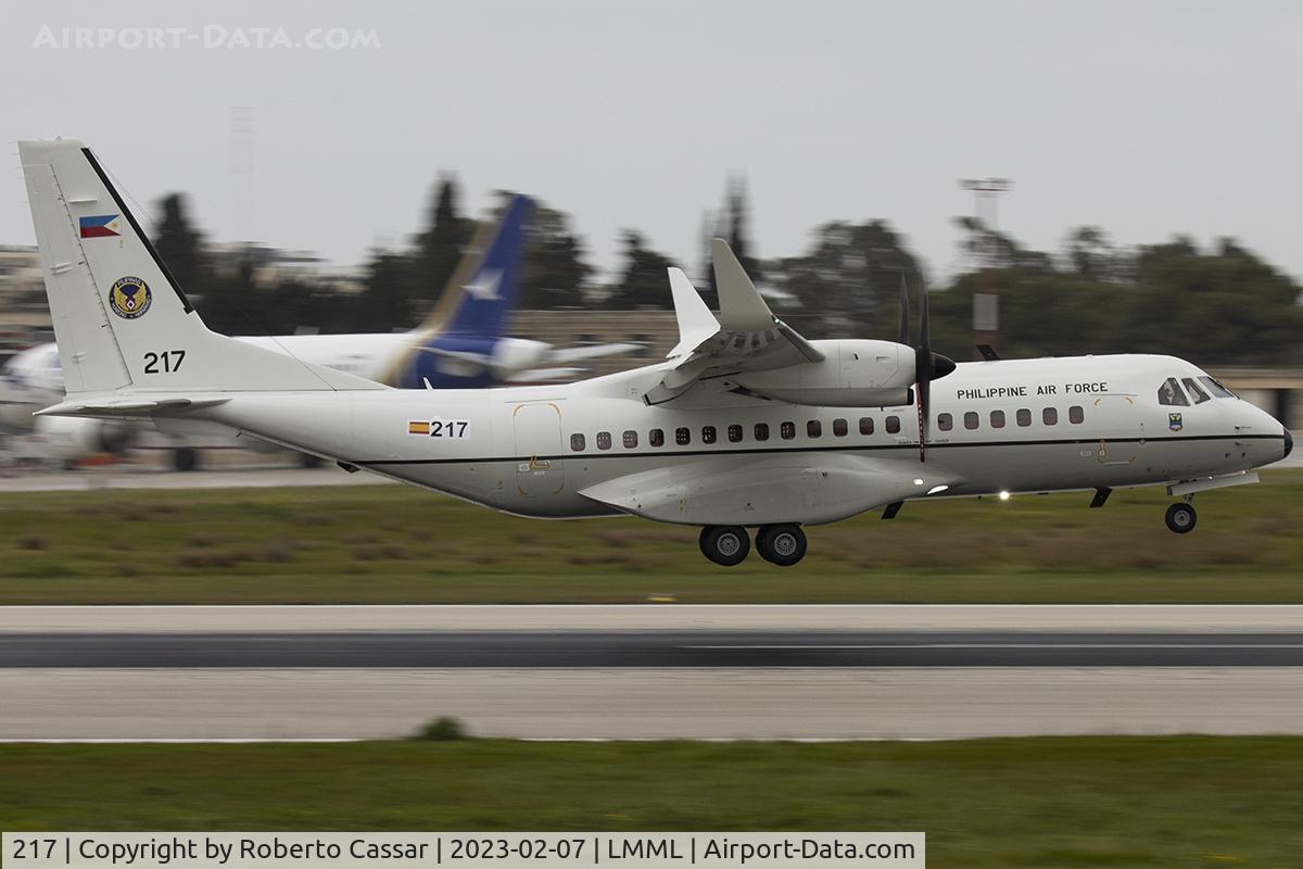 217, 2023 CASA C-295W C/N S-217, Runway 13