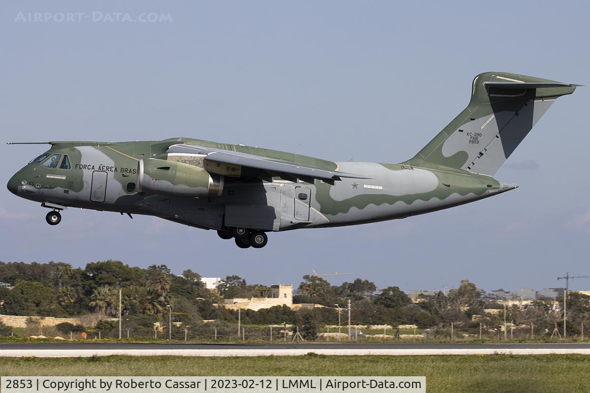 2853, Embraer KC-390 (EMB-390) C/N 39000004, Runway 31