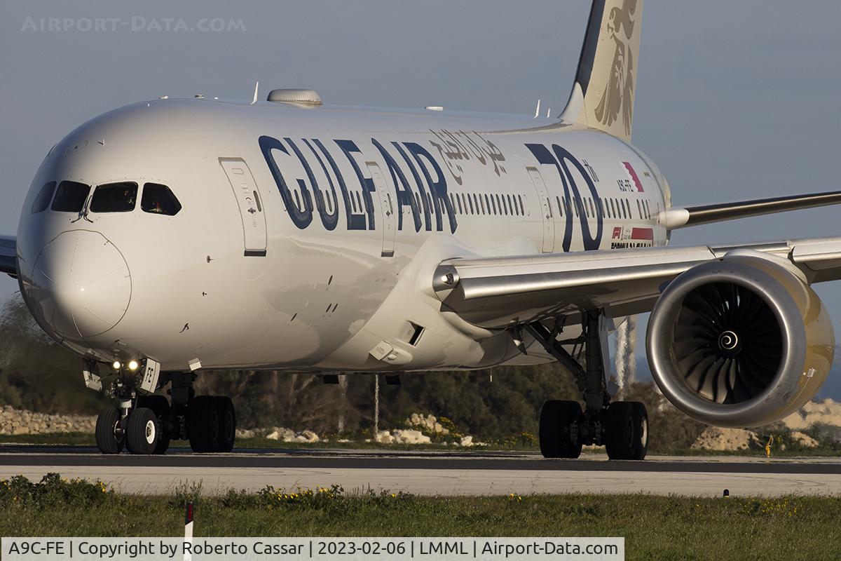 A9C-FE, 2018 Boeing 787-9 Dreamliner Dreamliner C/N 39984, Runway 31