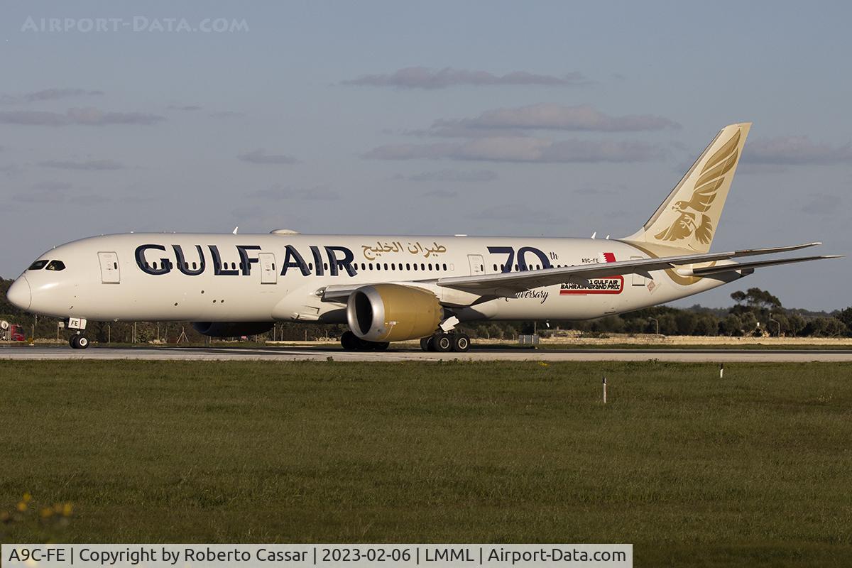 A9C-FE, 2018 Boeing 787-9 Dreamliner Dreamliner C/N 39984, Runway 31
