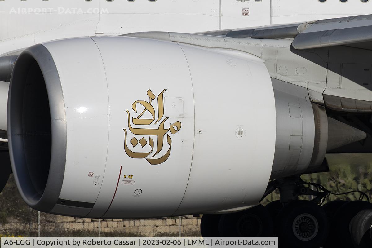 A6-EGG, 2011 Boeing 777-31H/ER C/N 41070, Engine Shot