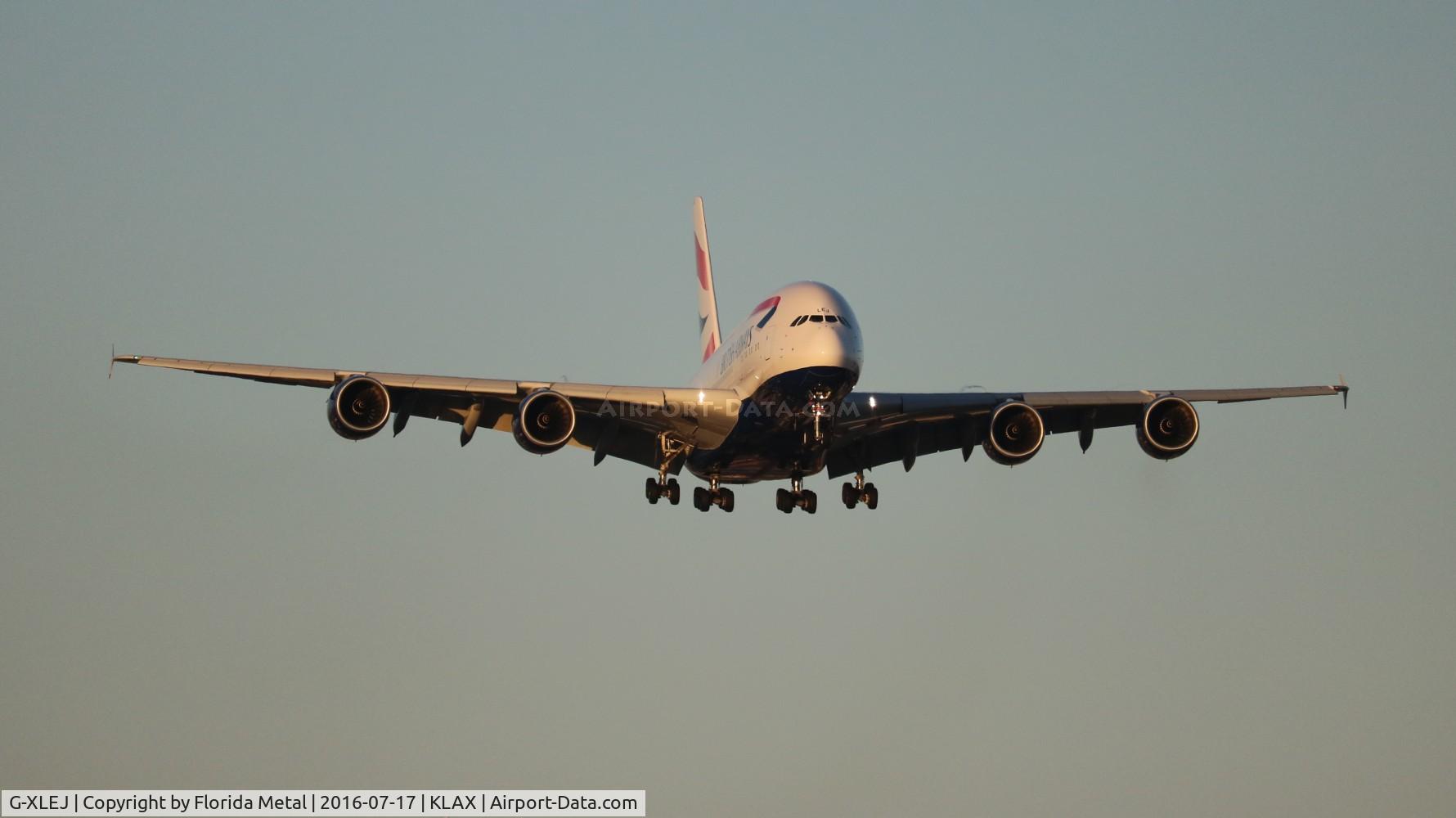 G-XLEJ, 2015 Airbus A380-841 C/N 192, BAW A380 zx