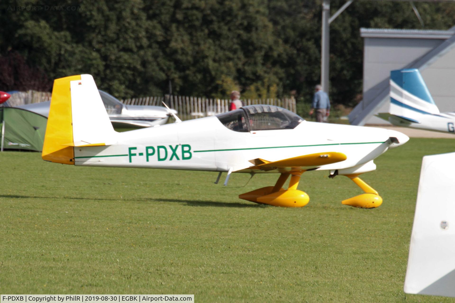 F-PDXB, 2002 Vans RV-6A C/N 25735, F-PDXB 2002 Vans RV-6A LAA Rally Sywell