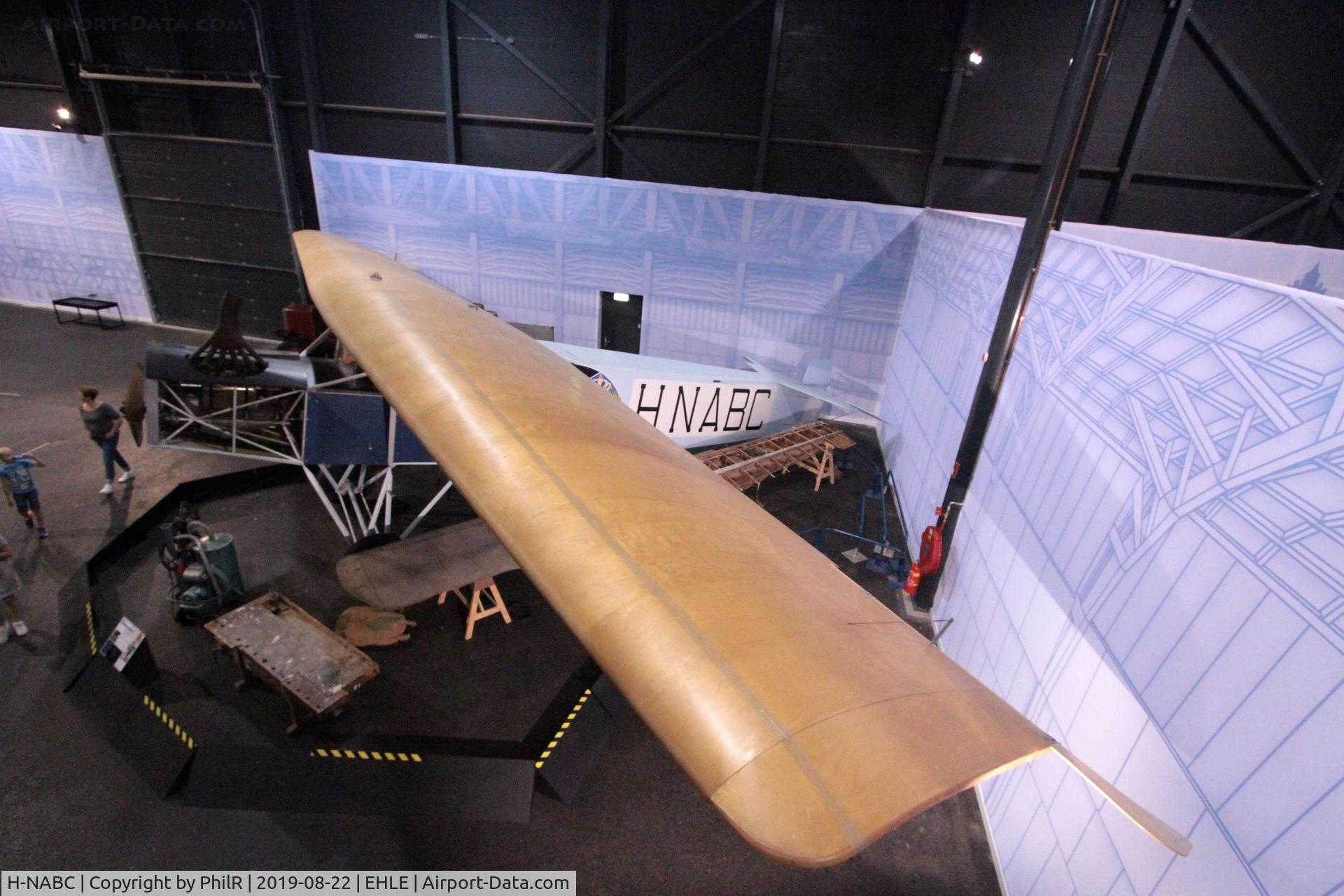 H-NABC, 1920 Fokker F.II Replica C/N 1598, H-NABC 1920 Fokke Fll replica KLM Aviodrome Lelystad