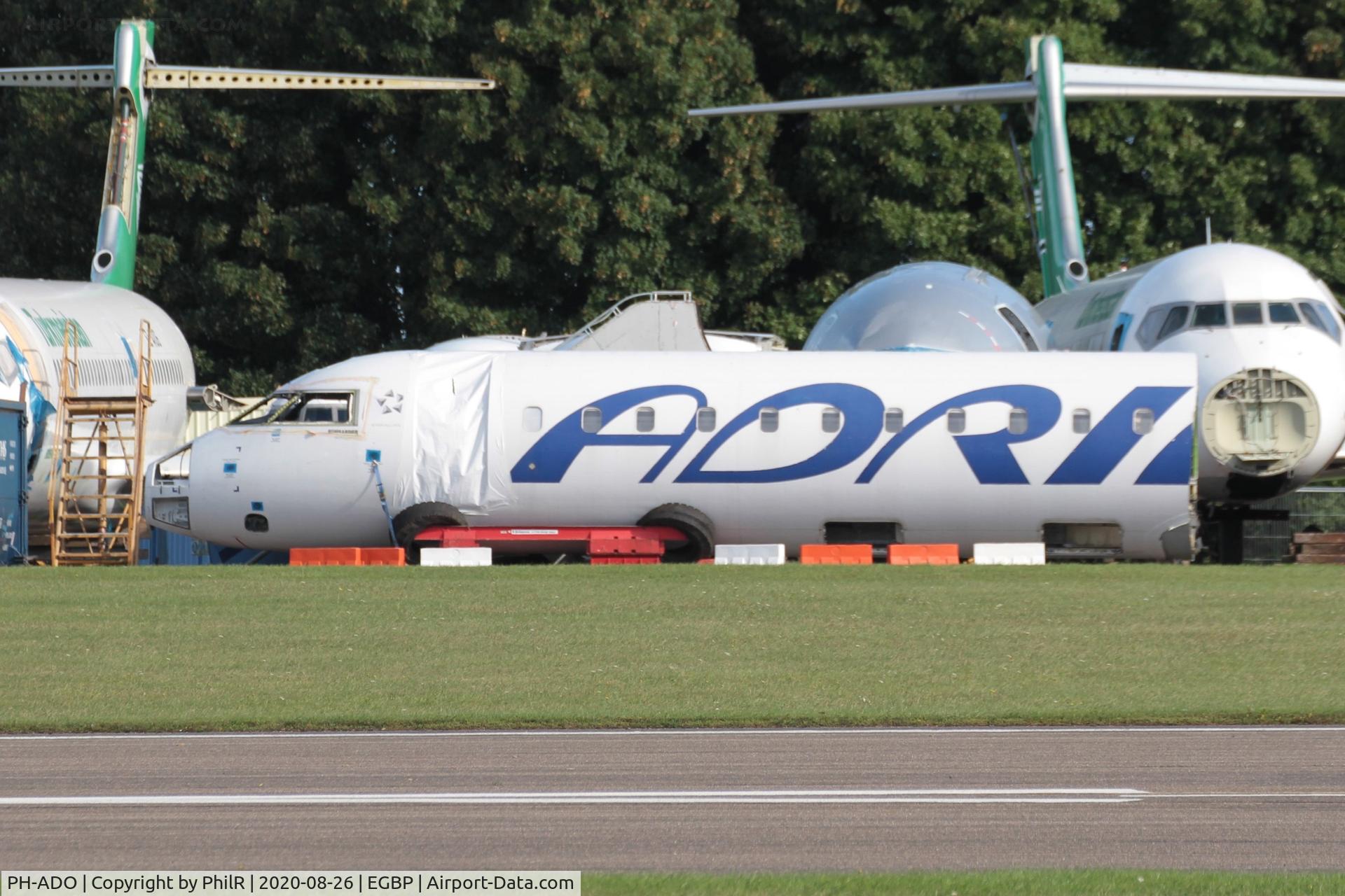 PH-ADO, 2007 Bombardier CRJ-900LR (CL-600-2D24) C/N 15129, PH-ADO (S5-AAL) 2007 Canadair CR900 Adria Airways Kemble
