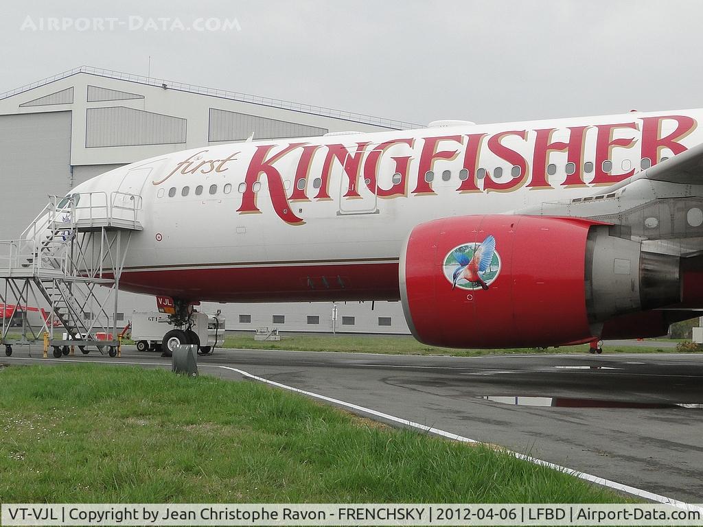 VT-VJL, 2008 Airbus A330-223 C/N 891, Kingfisher Airlines