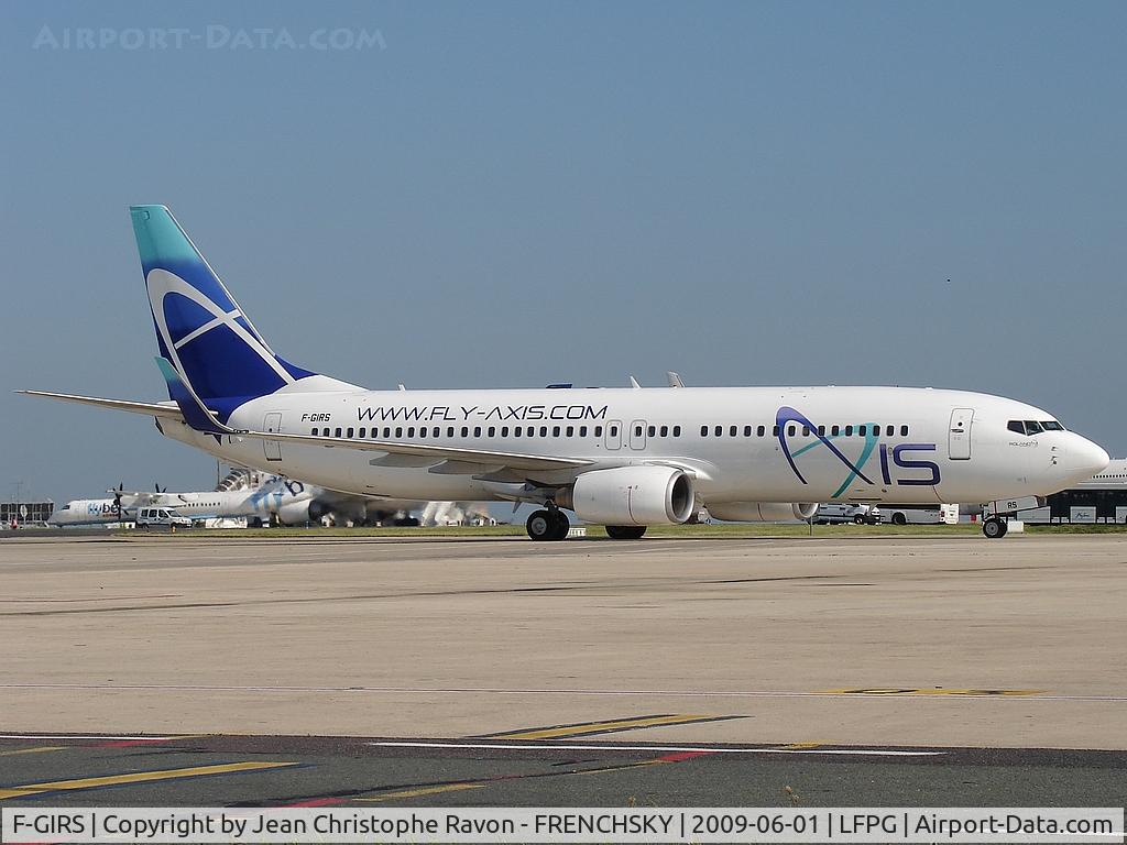 F-GIRS, 1999 Boeing 737-86N C/N 28612, Axis Airways