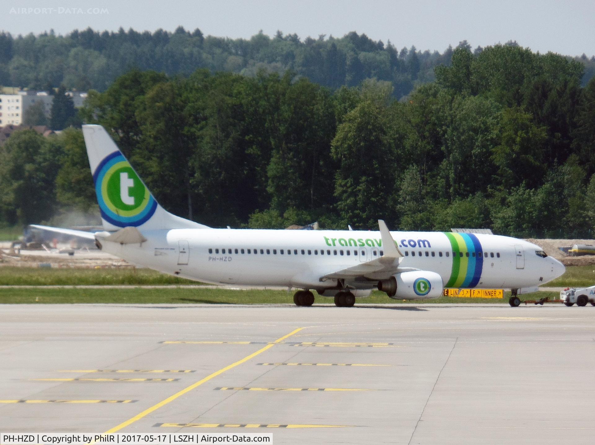 PH-HZD, 1999 Boeing 737-8K2 C/N 28376, PH-HZD 1999 B737-800 Transavia ZRH
