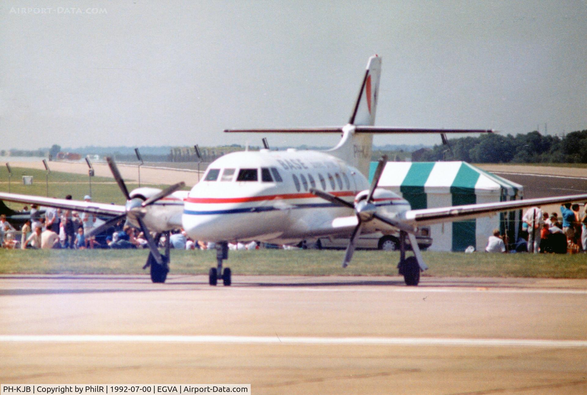 PH-KJB, 1984 British Aerospace BAe-3108 Jetstream 31 C/N 648, PH-KJB 1984 BAe Jetstream 31 BASE RIAT Fairford
