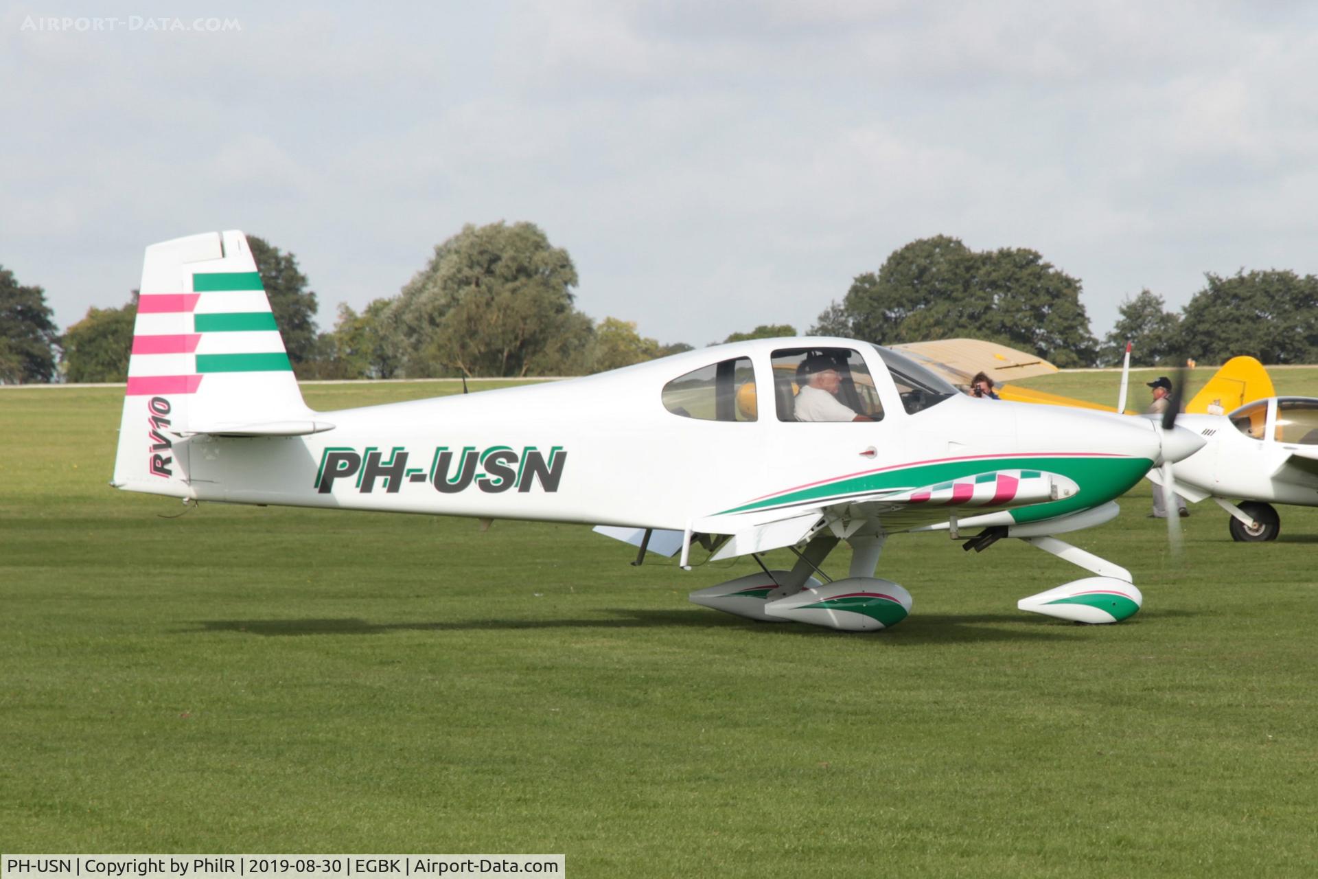 PH-USN, Vans RV-10 C/N 40786, PH-USN Vans RV10 LAA Rally Sywell