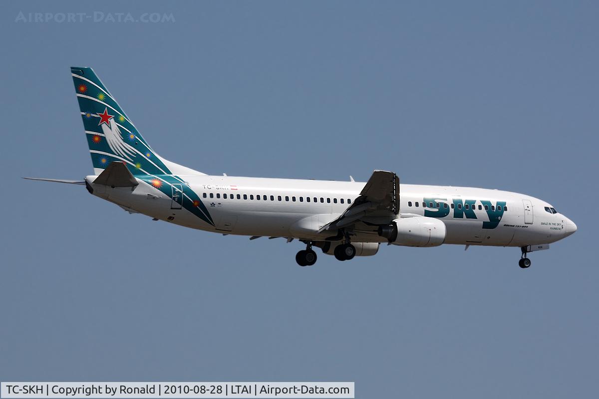 TC-SKH, 2007 Boeing 737-8BK C/N 29644, at ayt