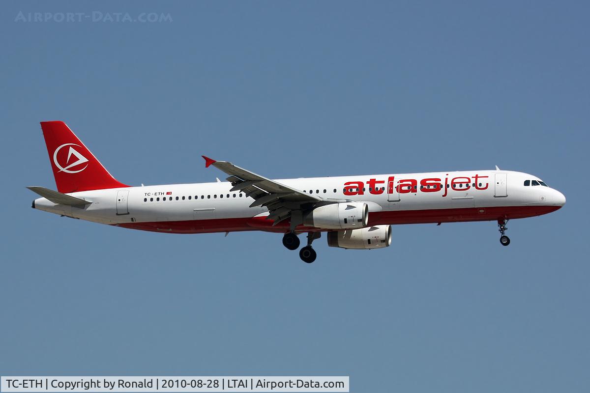 TC-ETH, 1999 Airbus A321-231 C/N 968, at ayt